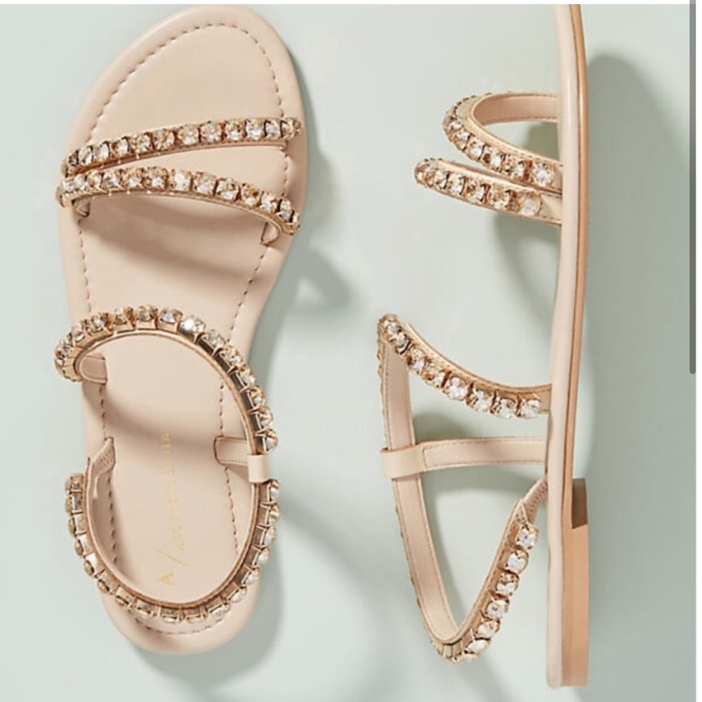 anthropologie alexis embellished sandal